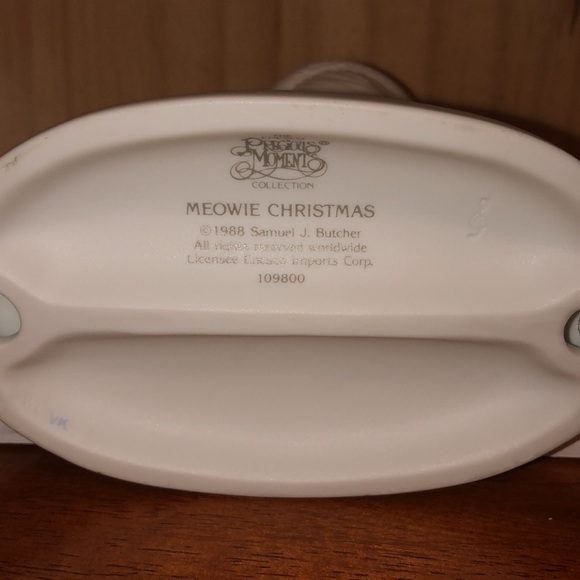 Precious Moments Meowie Christmas - Picture 5 of 5